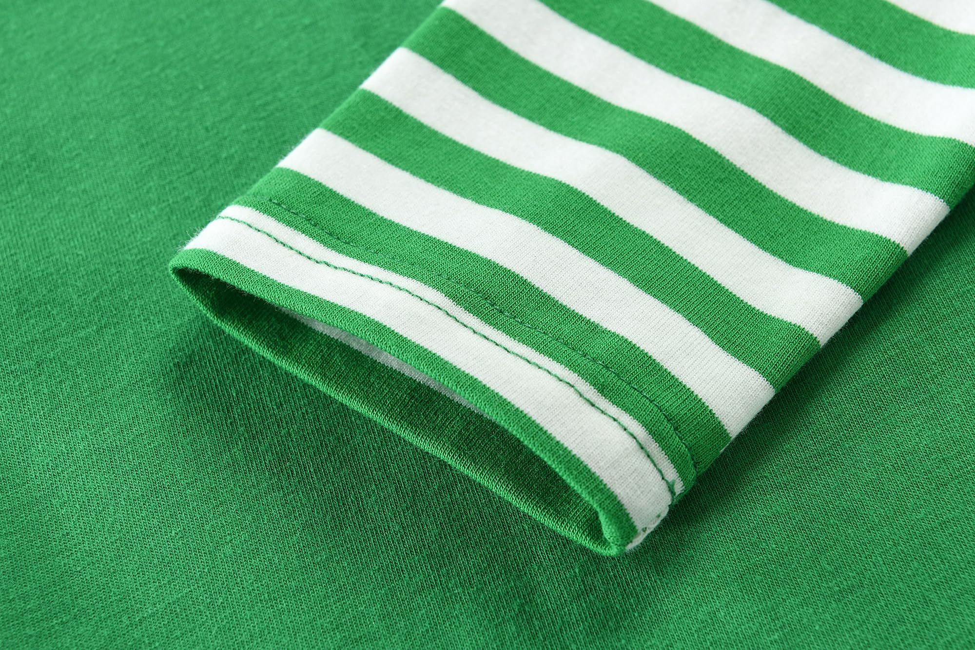 Boys St. Patrick's Day T-Shirt Shamrocks Tee for Toddler Kids Irish Monster Truck Tractor Tops Long Sleeves Green Cotton 2-7T - Image 4