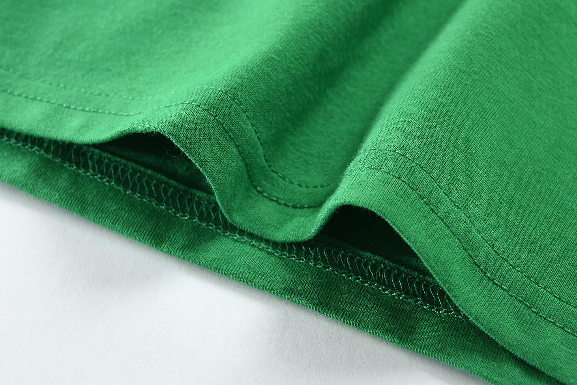 Boys St. Patrick's Day T-Shirt Shamrocks Tee for Toddler Kids Irish Monster Truck Tractor Tops Long Sleeves Green Cotton 2-7T - Image 5