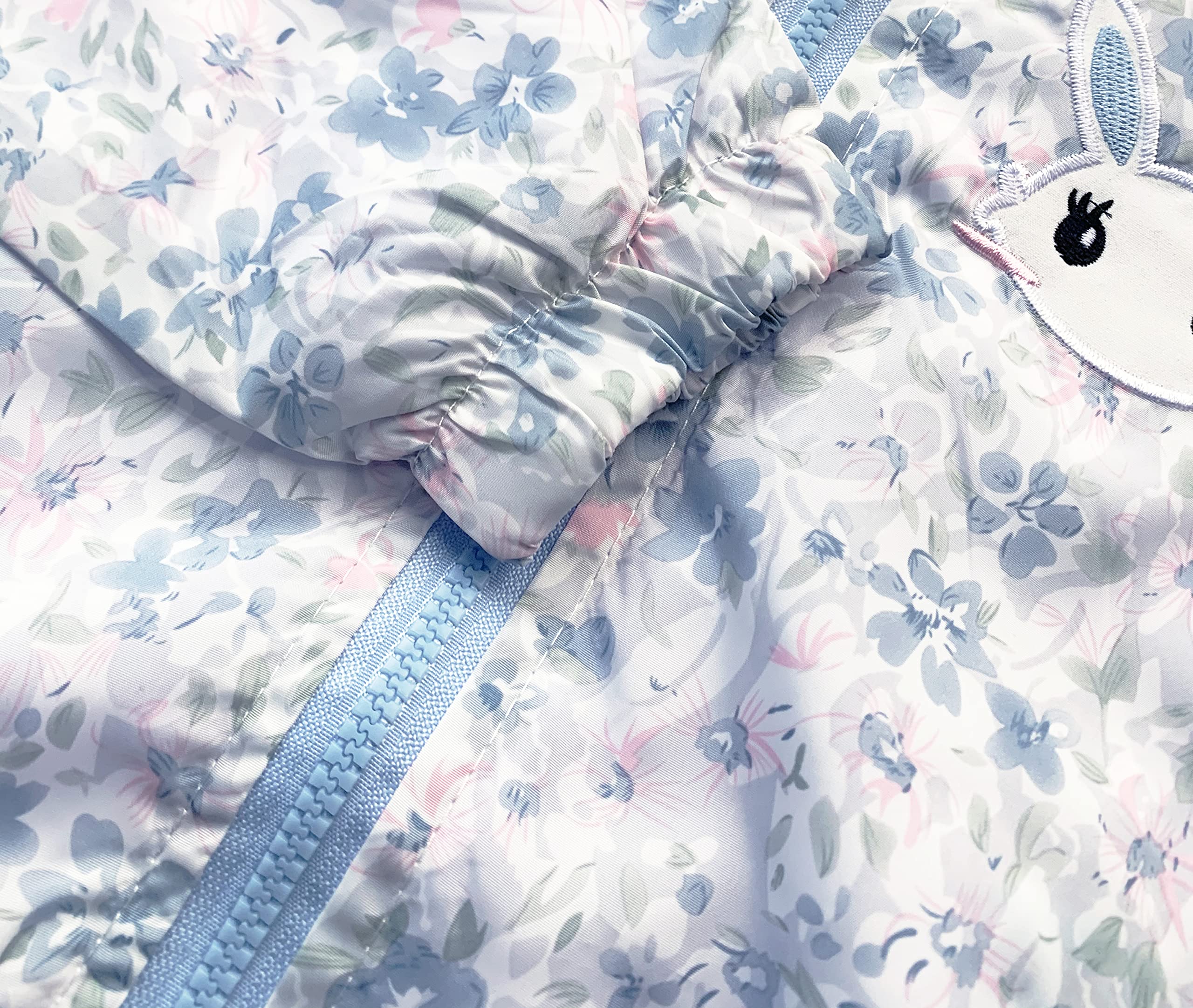 Girls Cartoon Unicorn Jackets Spring Zip Kids Hooded Flamingo Windbreaker for Toddler Pink Light Outwear - Image 5