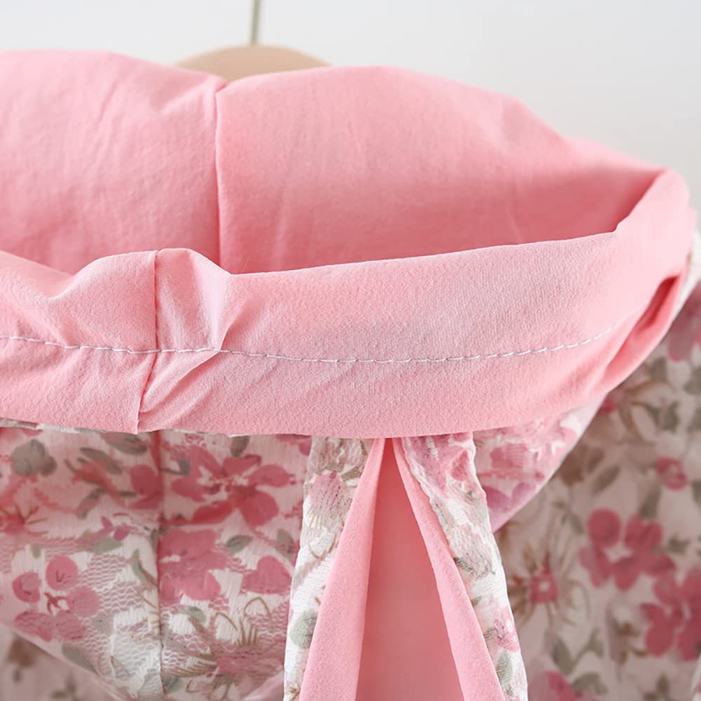 Girls Cartoon Unicorn Jackets Spring Zip Kids Hooded Flamingo Windbreaker for Toddler Pink Light Outwear - Image 5