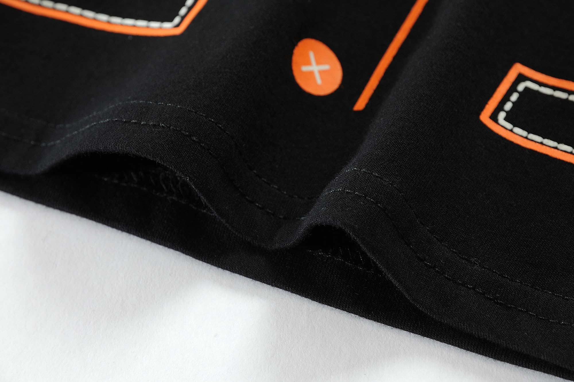 Little Hand Baby Boys Glow in The Dark Tractor T-Shirt Kids Halloween Boo Shirts Pumpkin Tee Monster Truck Top 2-8 Years - Image 7