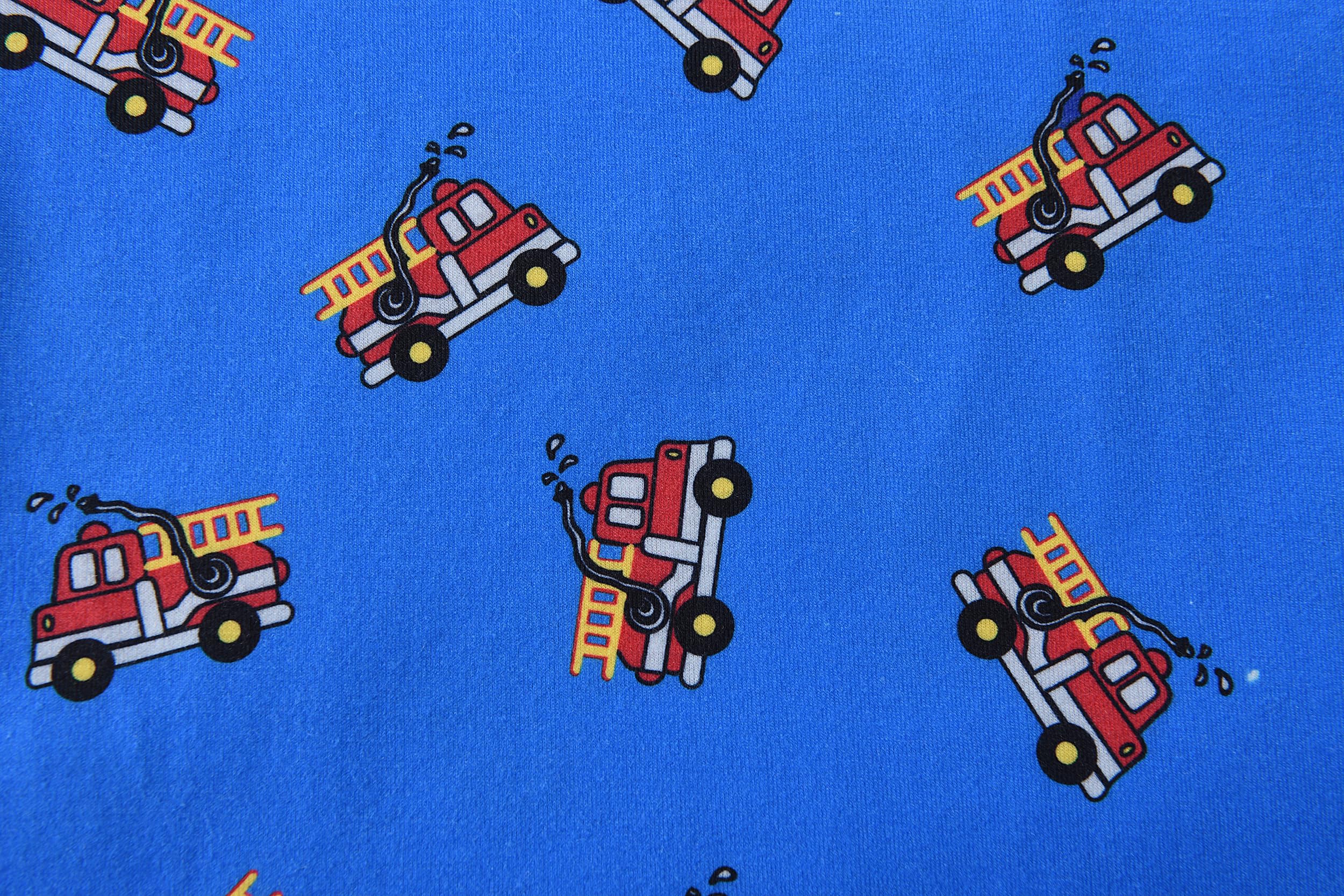 Little Hand Boys Allover Prints Pajamas 2 Pieces Long Sleeve Jammies Set Toddler Pjs Sleepwear Size 2-8 Years - Image 4