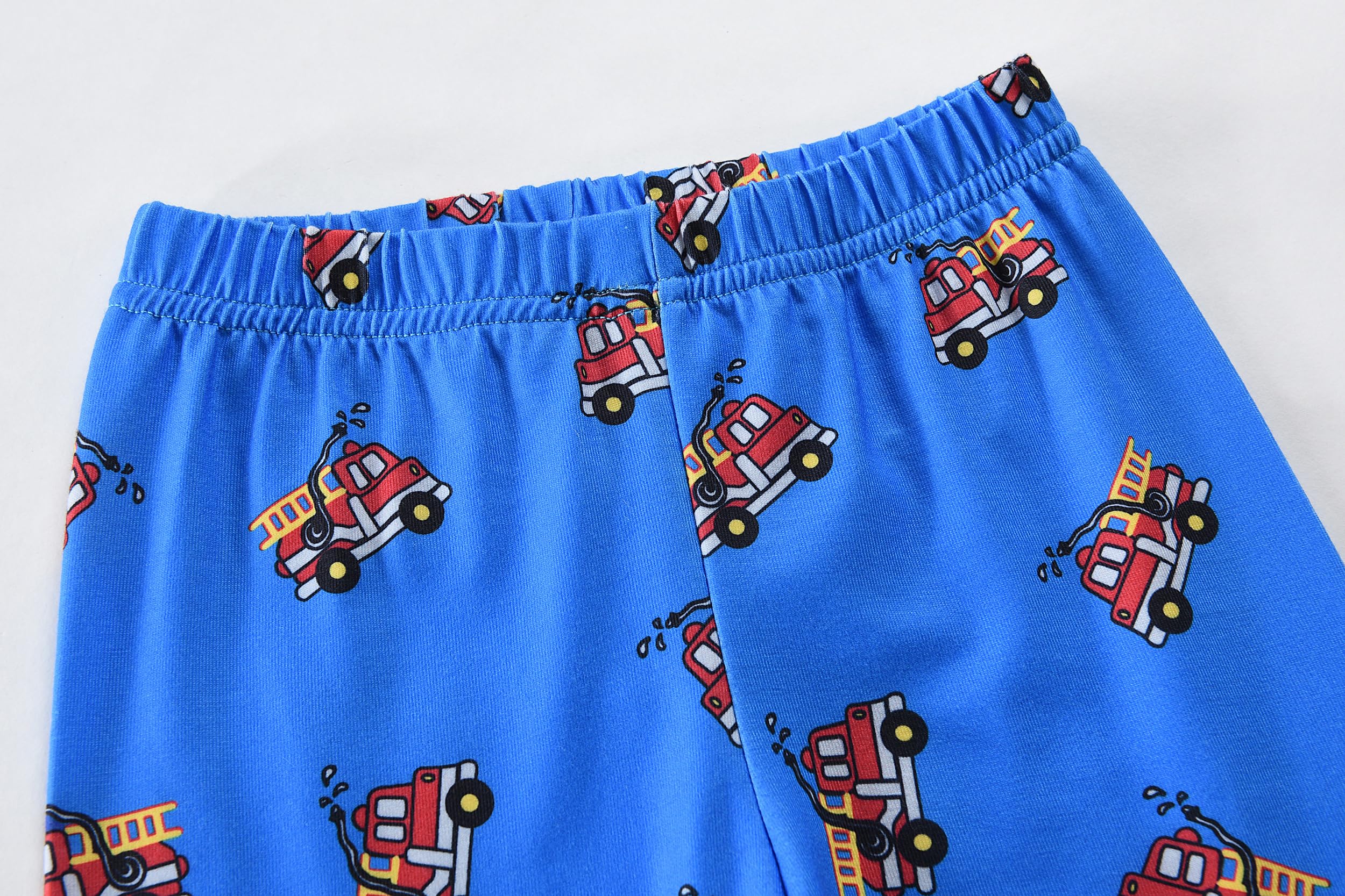 Little Hand Boys Allover Prints Pajamas 2 Pieces Long Sleeve Jammies Set Toddler Pjs Sleepwear Size 2-8 Years - Image 6