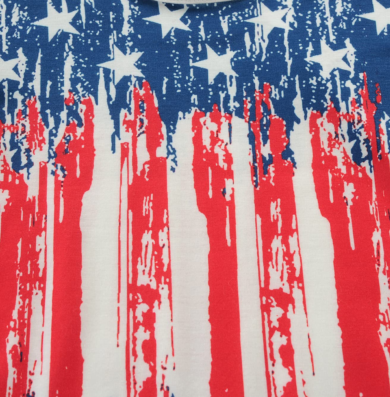 Little Hand Boys American Flag T Shirt 4th of July Independence Day Tee for Boy Patriotic Cotton Stars Stripe Top 2-10 Years - Image 7