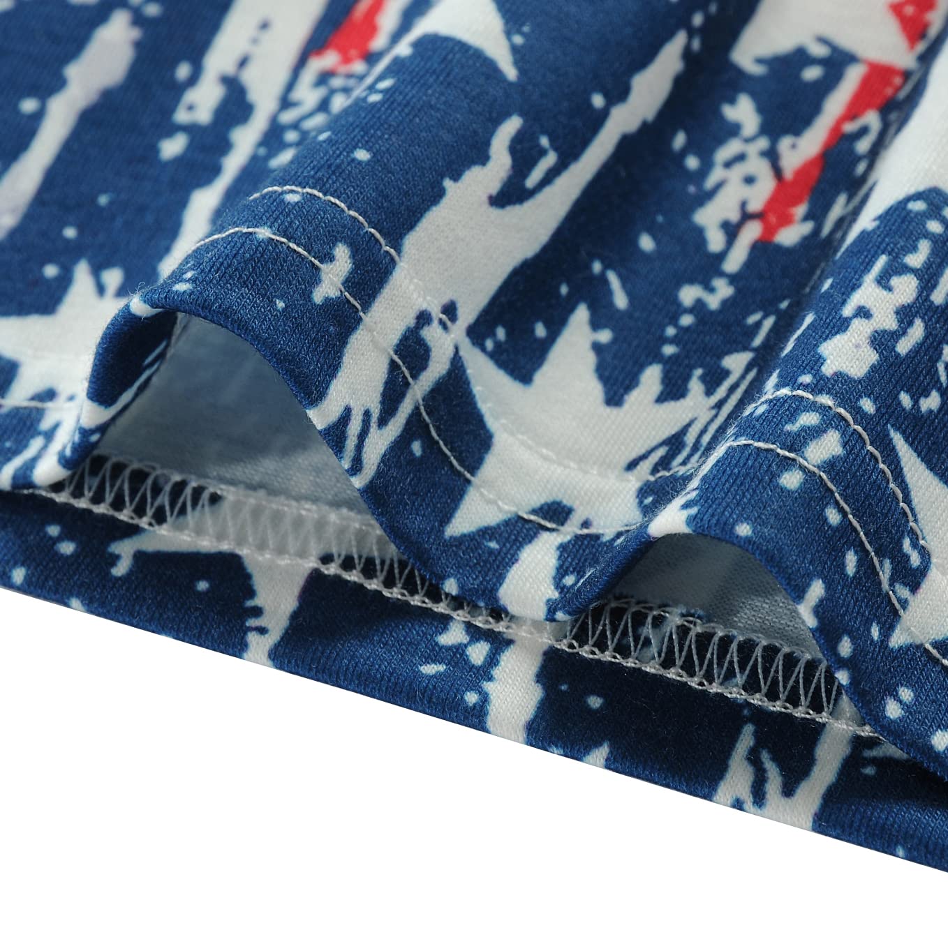 Little Hand Boys American Flag T Shirt 4th of July Independence Day Tee for Boy Patriotic Cotton Stars Stripe Top 2-10 Years - Image 8