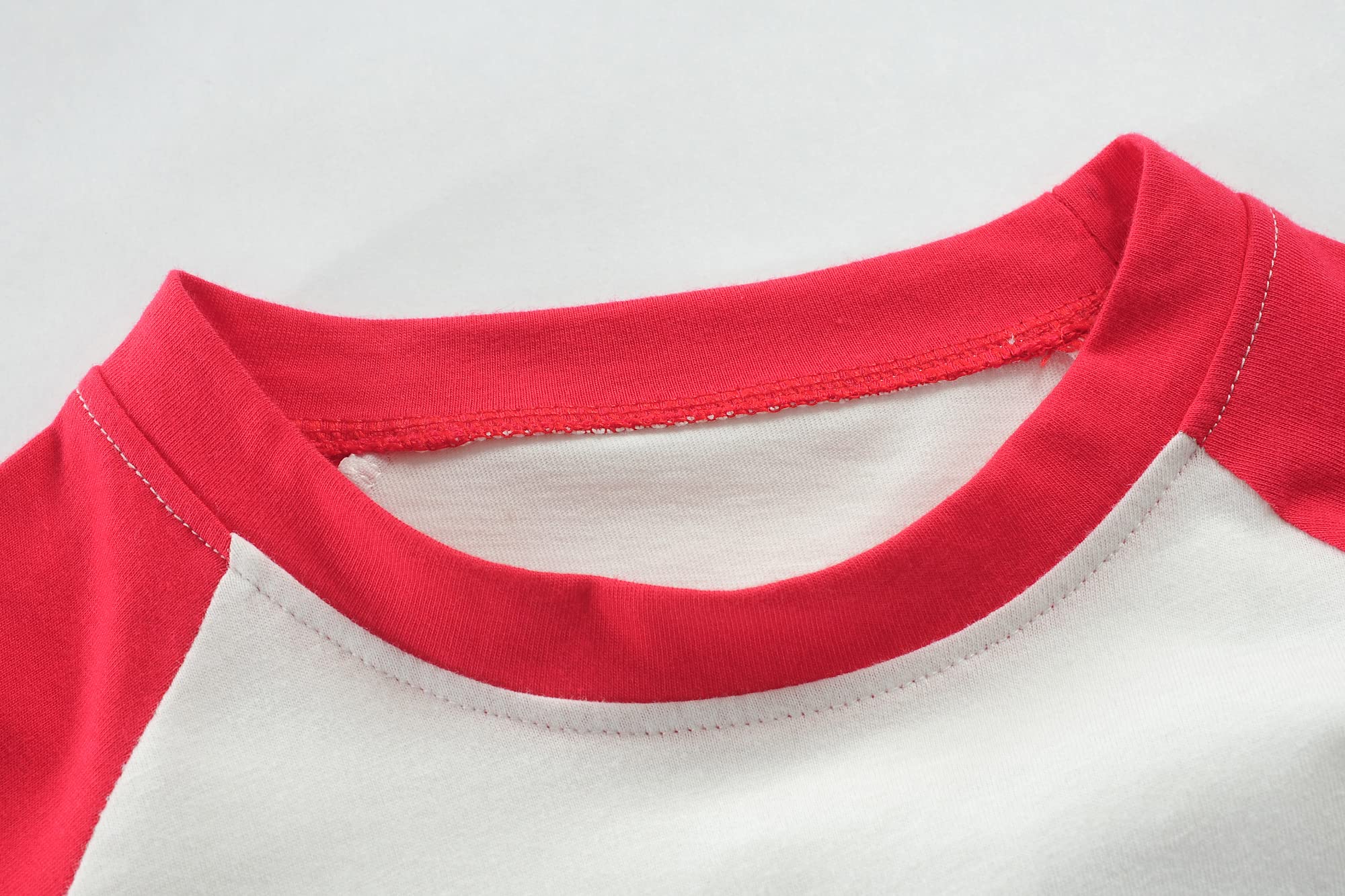 Little Hand Boys Valentines Monster Truck Shirts Raglan Long Sleeve Dinosaur T-Shirts Toddler ABC Love U Top Kids 2-7 Years - Image 5