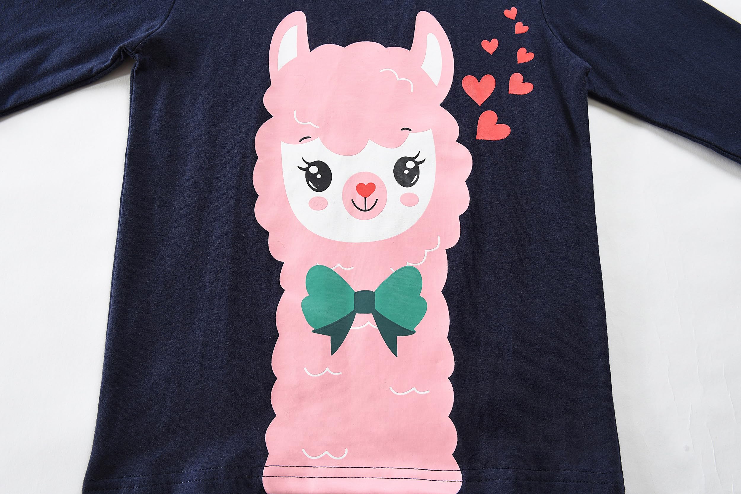 Little Hand Girls Dinosaur Pajamas Long Sleeve Unicorn Sleepwear Pajama Cute Princess Pjs for Toddler Clothes 2-7 Years - Image 3