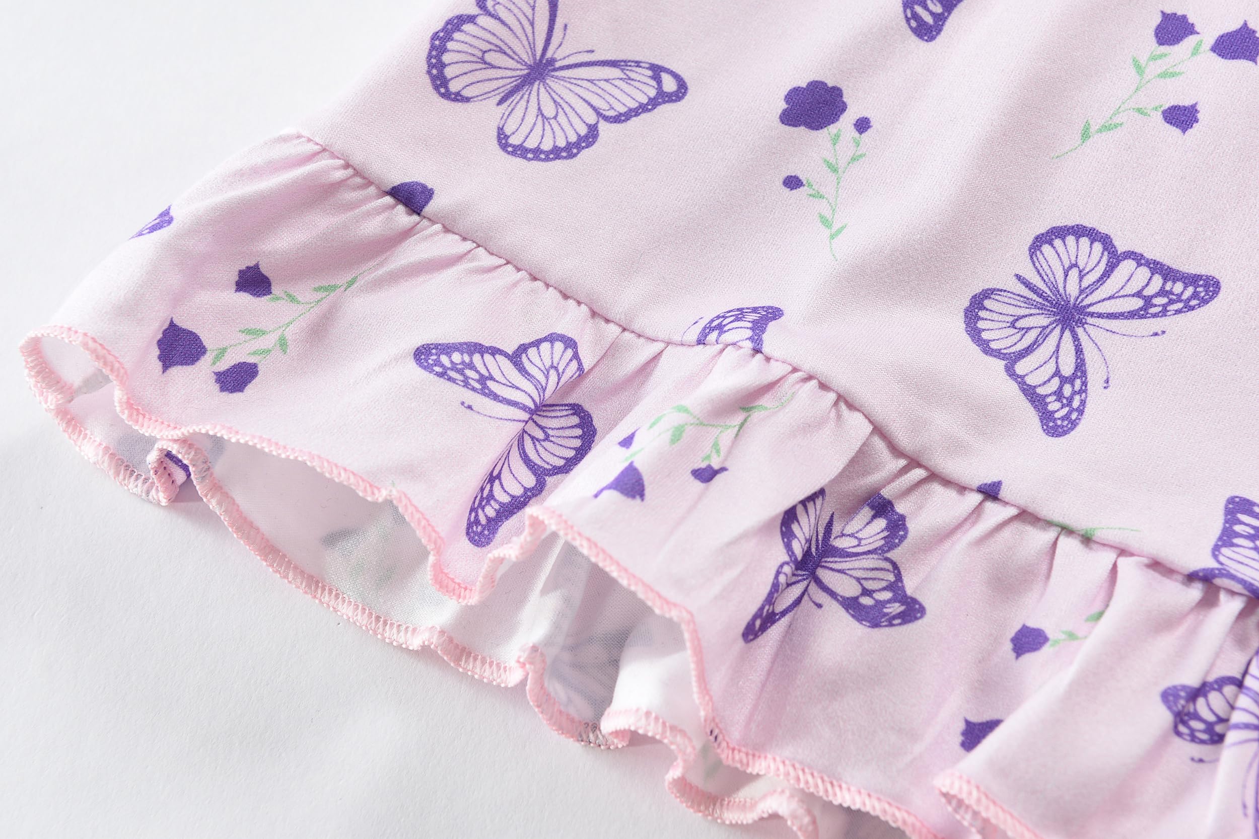 Little Hand Girls Nightie Dress Crewneck Long Sleeve Mermaid CuteDresses for Toddler Clothes 3-9 Years - Image 7