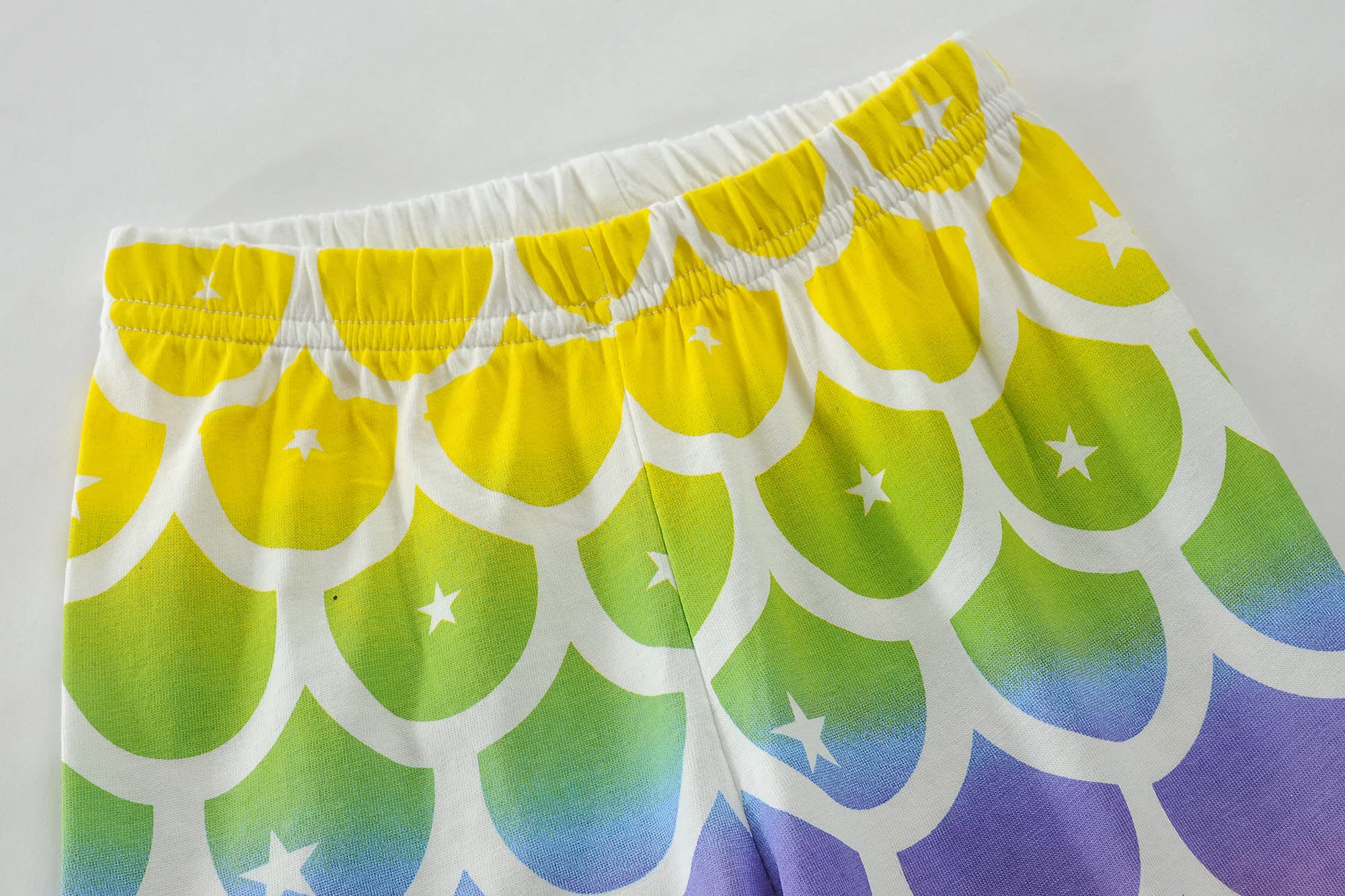 Little Hand Toddler Girls Pajamas Mermaid Cotton Pjs Jammies Fall Winter Long Sleeve Sleepwear Sets for Size 2-7T - Image 6