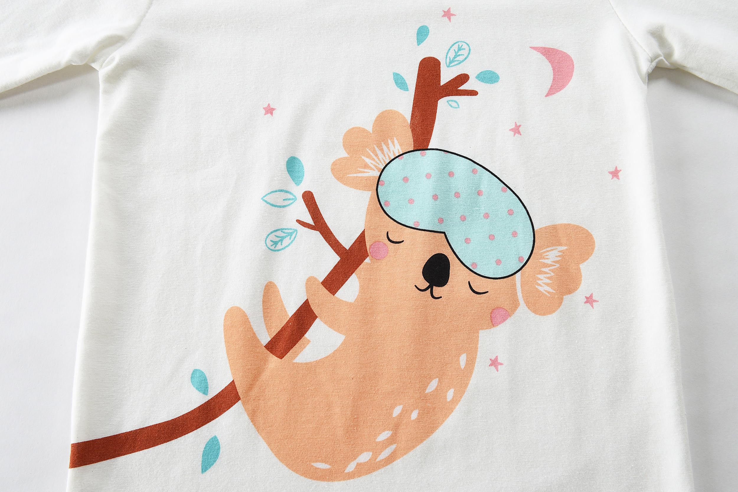 Little Hand Girls Pajamas Dinosaur Cotton Unicorn Pjs Jammies Fall Winter Long Sleeve Kids Sleepwear Sets for Size 2-7T - Image 4