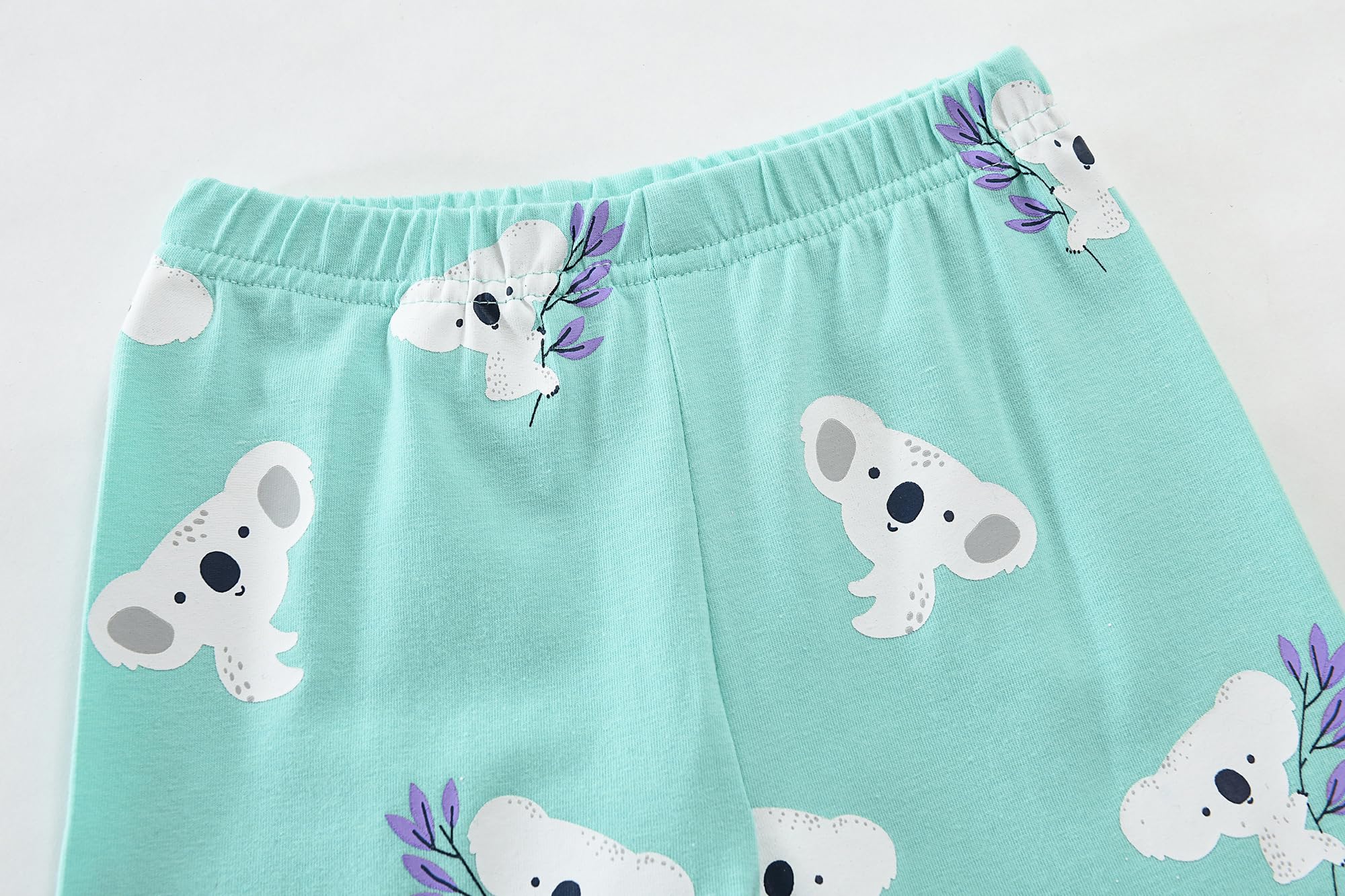 Little Hand Girls Pajamas Dinosaur Cotton Unicorn Pjs Jammies Fall Winter Long Sleeve Kids Sleepwear Sets for Size 2-7T - Image 8