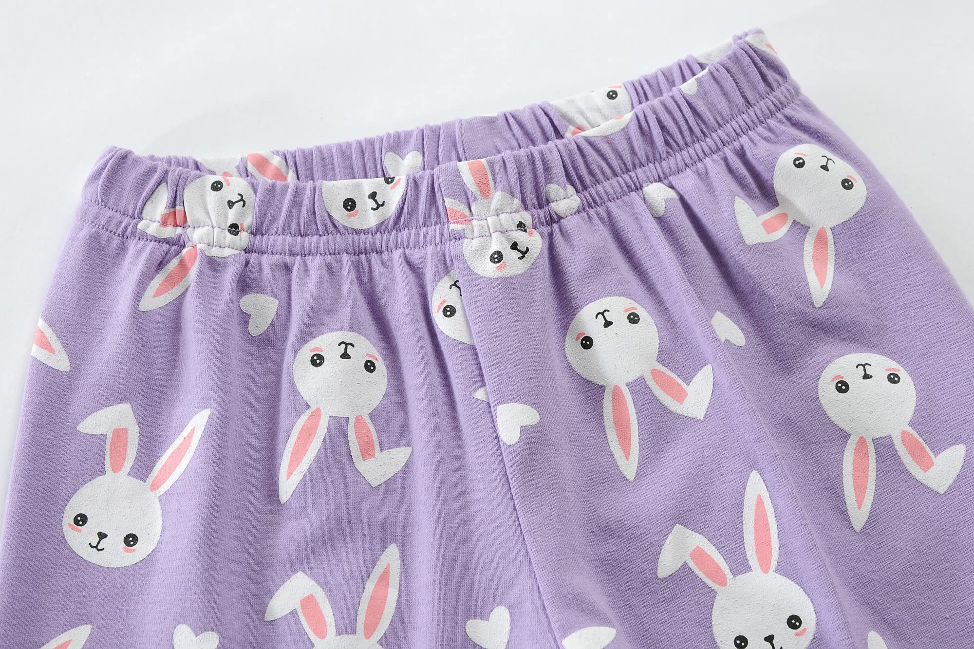 Little Hand Girls Summer Pajamas Toddler Short Sets Unicorn Sleepwear for Kids Cute Dinosaur Pjs 2 Piece Clothes 2-7 Years - Image 6