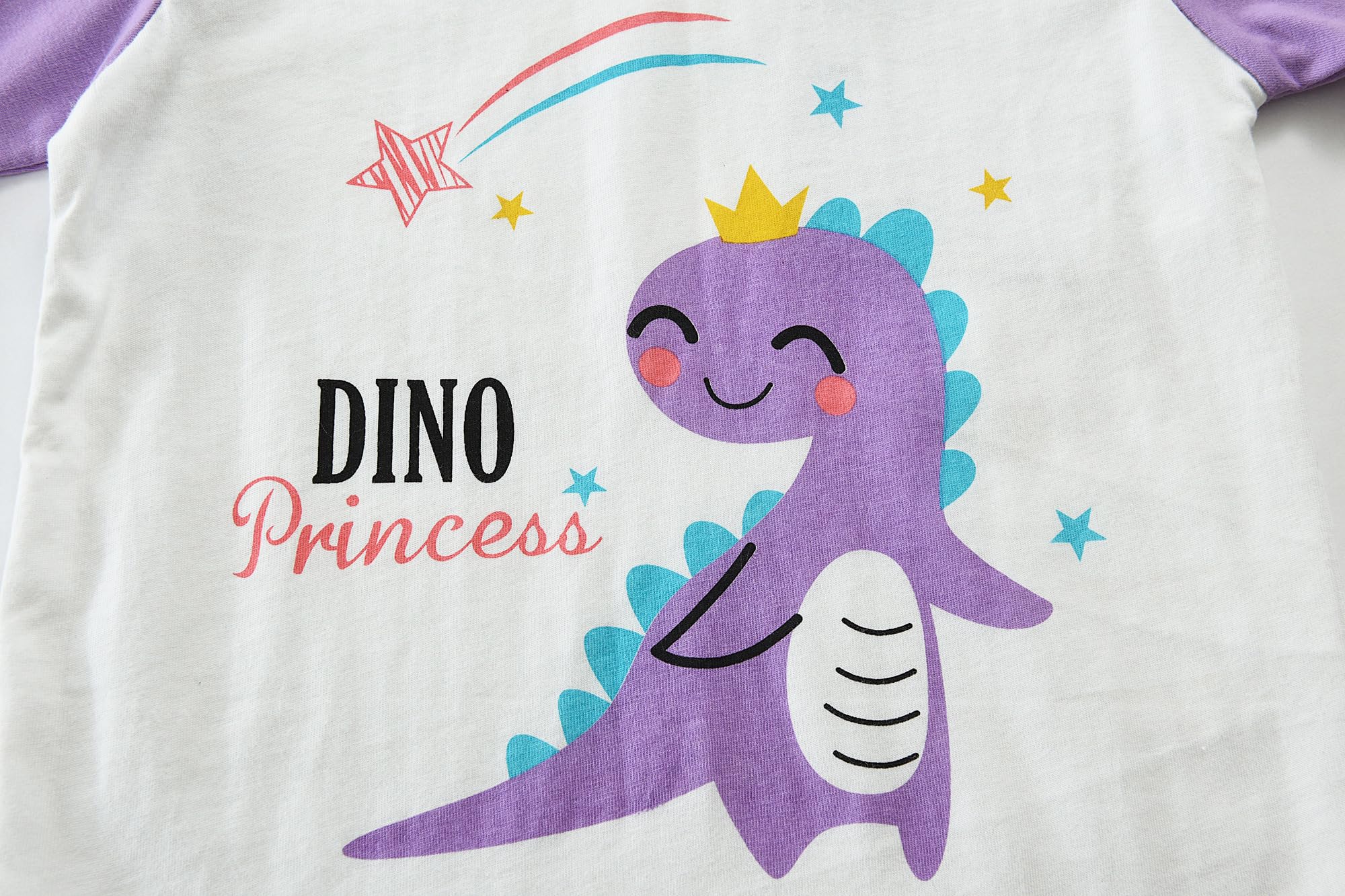 Little Hand Girls Summer Pajamas Toddler Short Sets Unicorn Sleepwear for Kids Cute Dinosaur Pjs 2 Piece Clothes 2-7 Years - Image 5