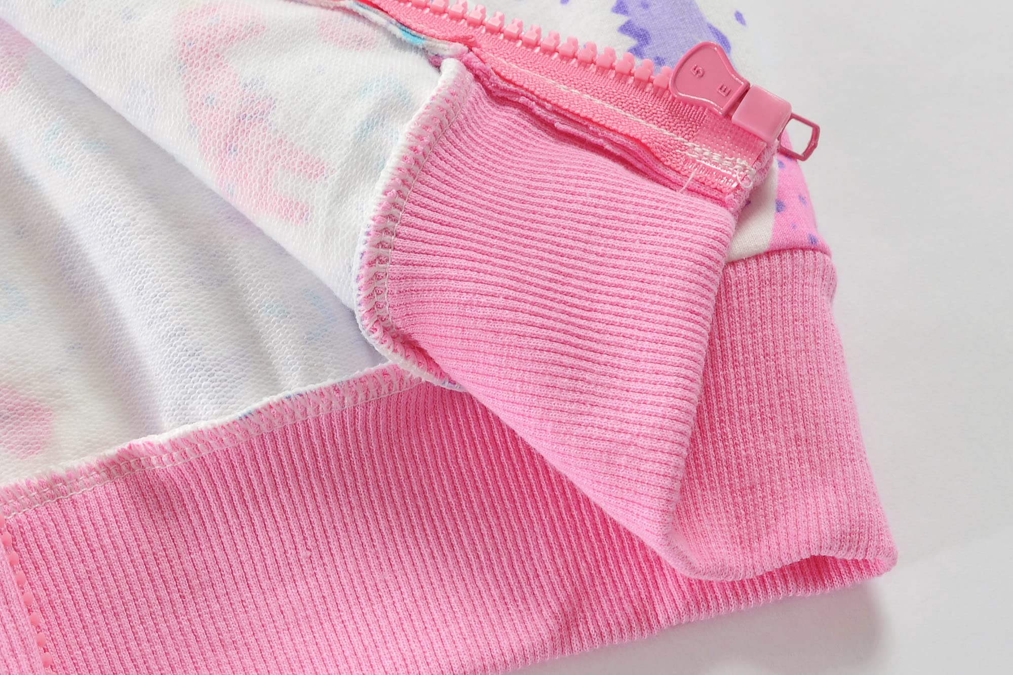 Little Hand Girls Unicorn Hoodies Zip Up Kids Strawberry Jackets Long Sleeve Toddler Dinosaur Sweatshirt Clothes 2-7 Years - Image 6