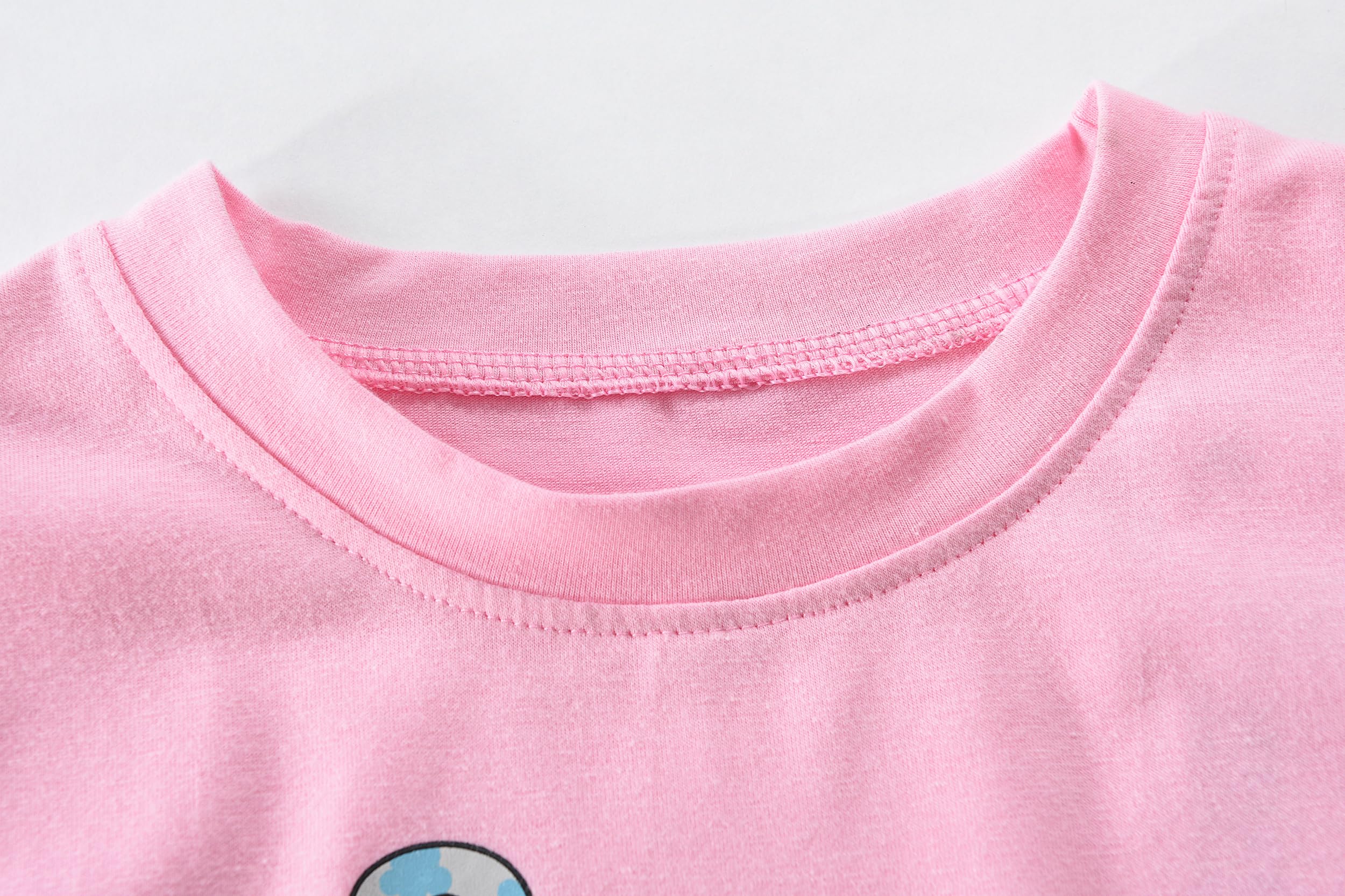 Little Hand Kids Girls Long Sleeve Pajamas Unicorn Sleepwears Dinosaur Pajama Cute Cat Pjs for Toddler Clothes 2-7 Years - Image 3