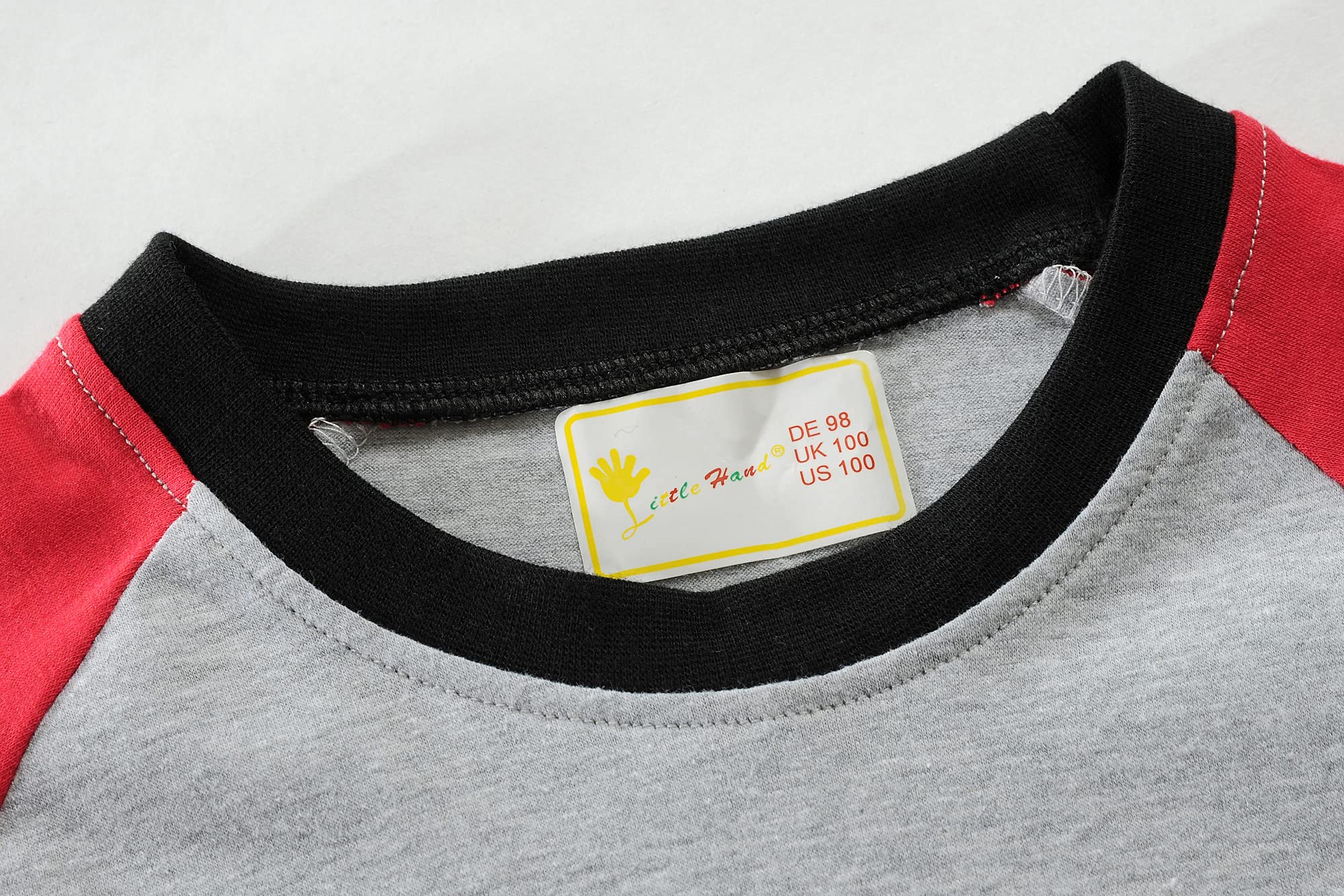 Little Hand Little Boy Long Sleeve Christmas Pajamas Set Cotton Reindeer Pjs Kids Holiday Santa Clothes for Toddler 2-7 Years - Image 4