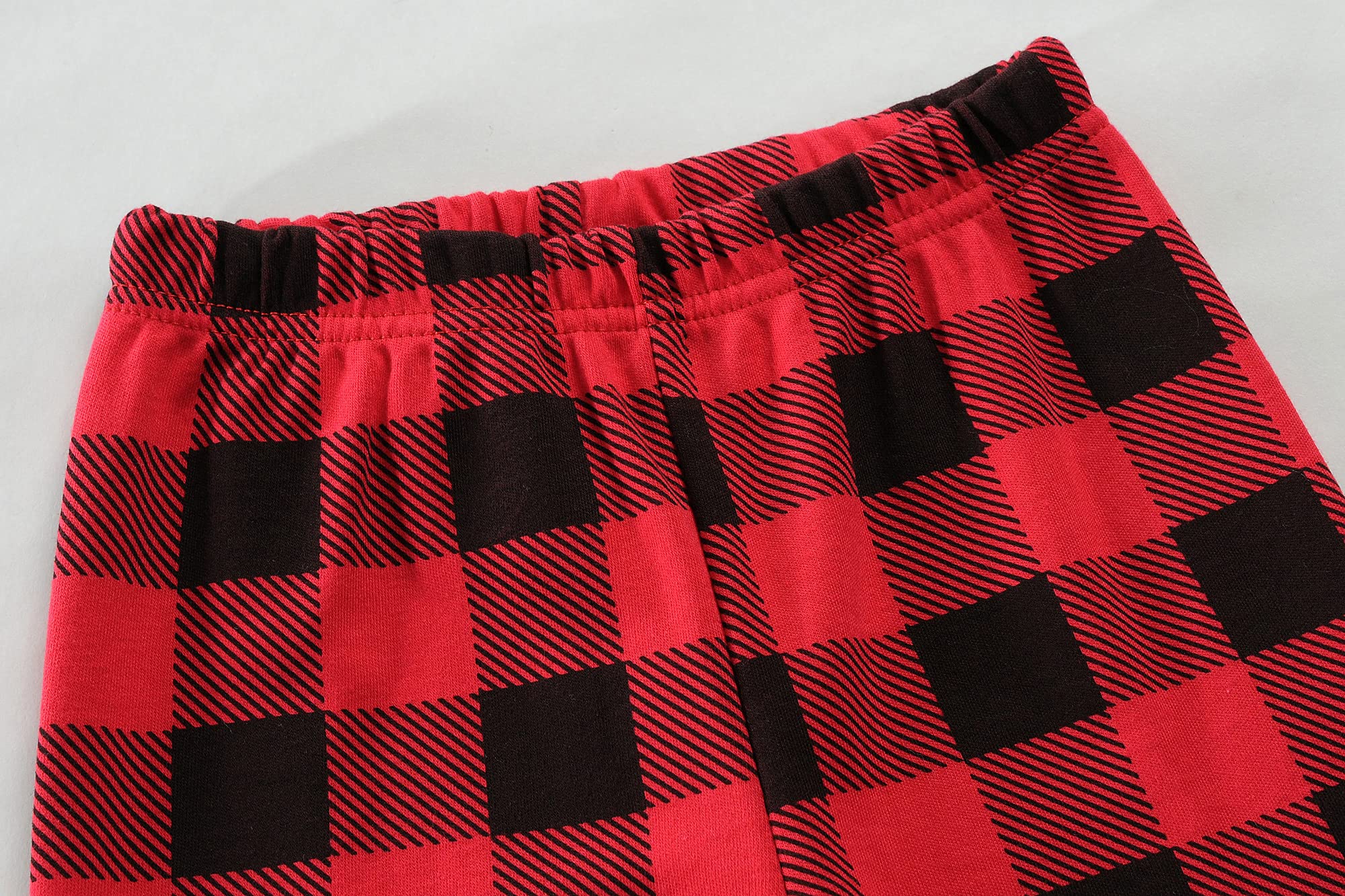 Little Hand Little Boy Long Sleeve Christmas Pajamas Set Cotton Reindeer Pjs Kids Holiday Santa Clothes for Toddler 2-7 Years - Image 6