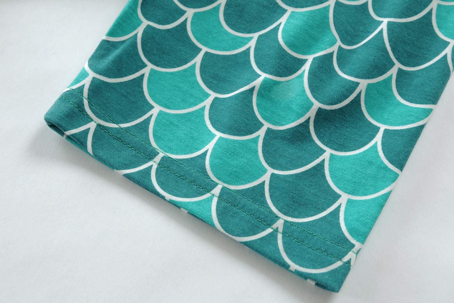 Little Hand Pajamas for Girls Dinosaur Short Sets Kids Cotton Unicorn Sleepwear Toddler Pjs Summer Clothes Shirt - Image 7