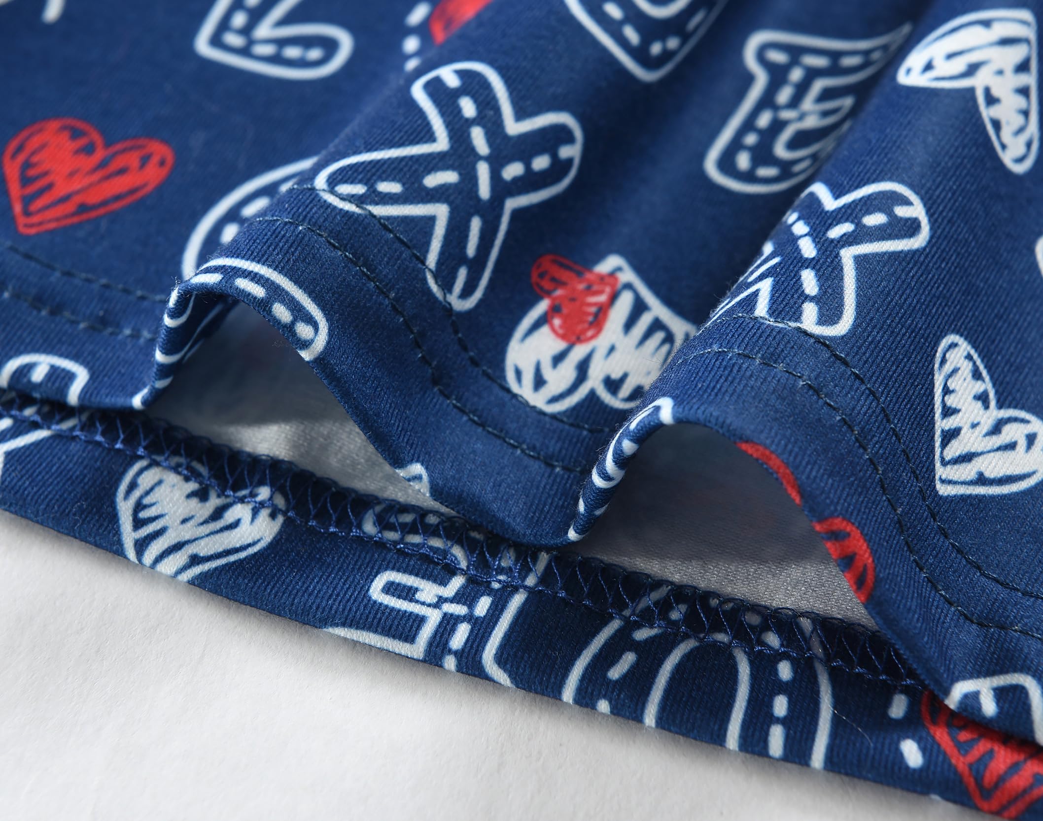 Little Hand Toddler Boys Pajama Monster Truck Pjs Soccer Baseball Jammies Kids Dinosaur 2 Piece Sleepwear Clothes Age 2-7 - Image 5