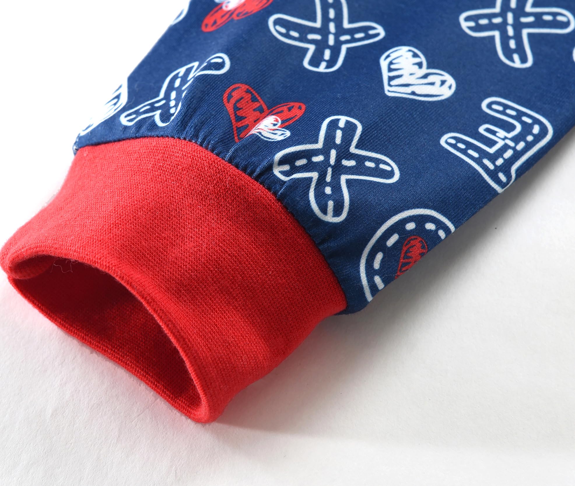 Little Hand Toddler Boys Pajama Monster Truck Pjs Soccer Baseball Jammies Kids Dinosaur 2 Piece Sleepwear Clothes Age 2-7 - Image 7