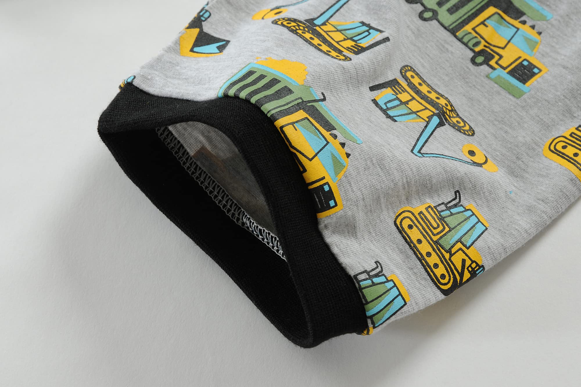 Little Hand Toddler Boys Pajamas Kids Dinosaur Summer PJS Monster Truck Children Excavator Jammies Short Sets 2-7 Years - Image 7