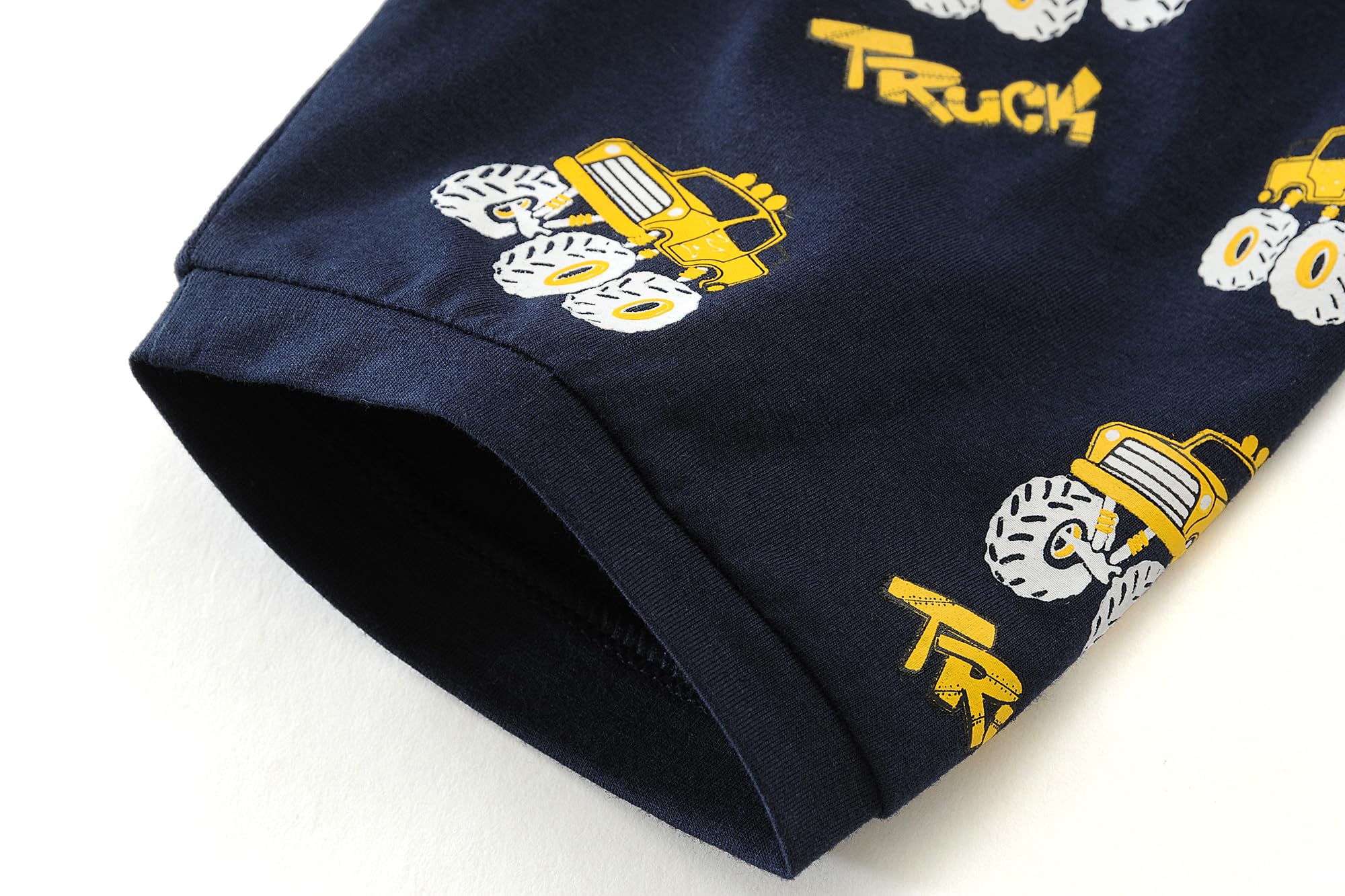 Little Hand Toddler Boys Pajamas Kids Dinosaur Summer PJS Monster Truck Children Excavator Jammies Short Sets 2-7 Years - Image 7