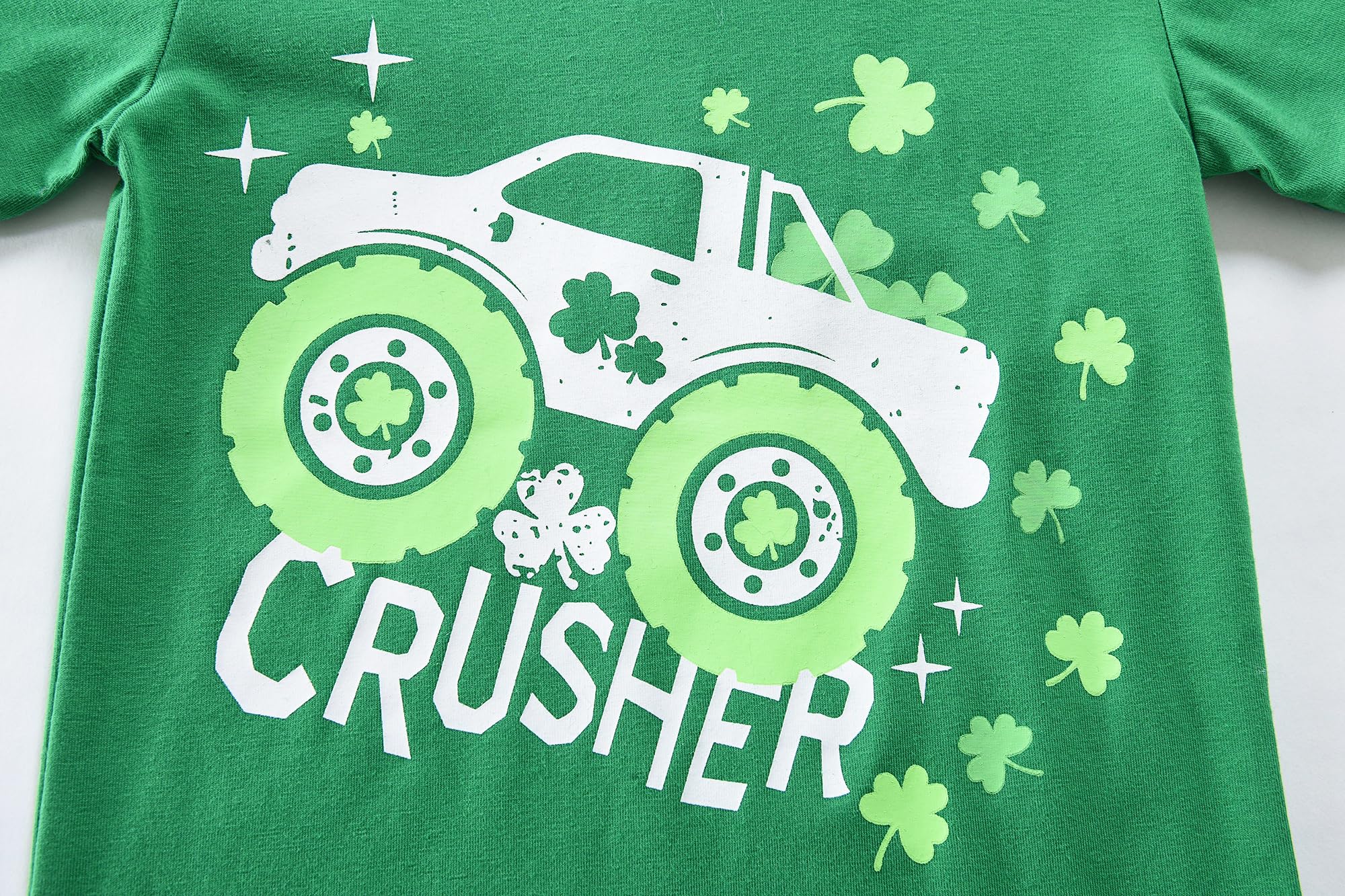 Little Hand Toddler Boys Pajamas Kids Dinosaur Summer PJS Monster Truck Children Excavator Jammies Short Sets 2-7 Years - Image 3