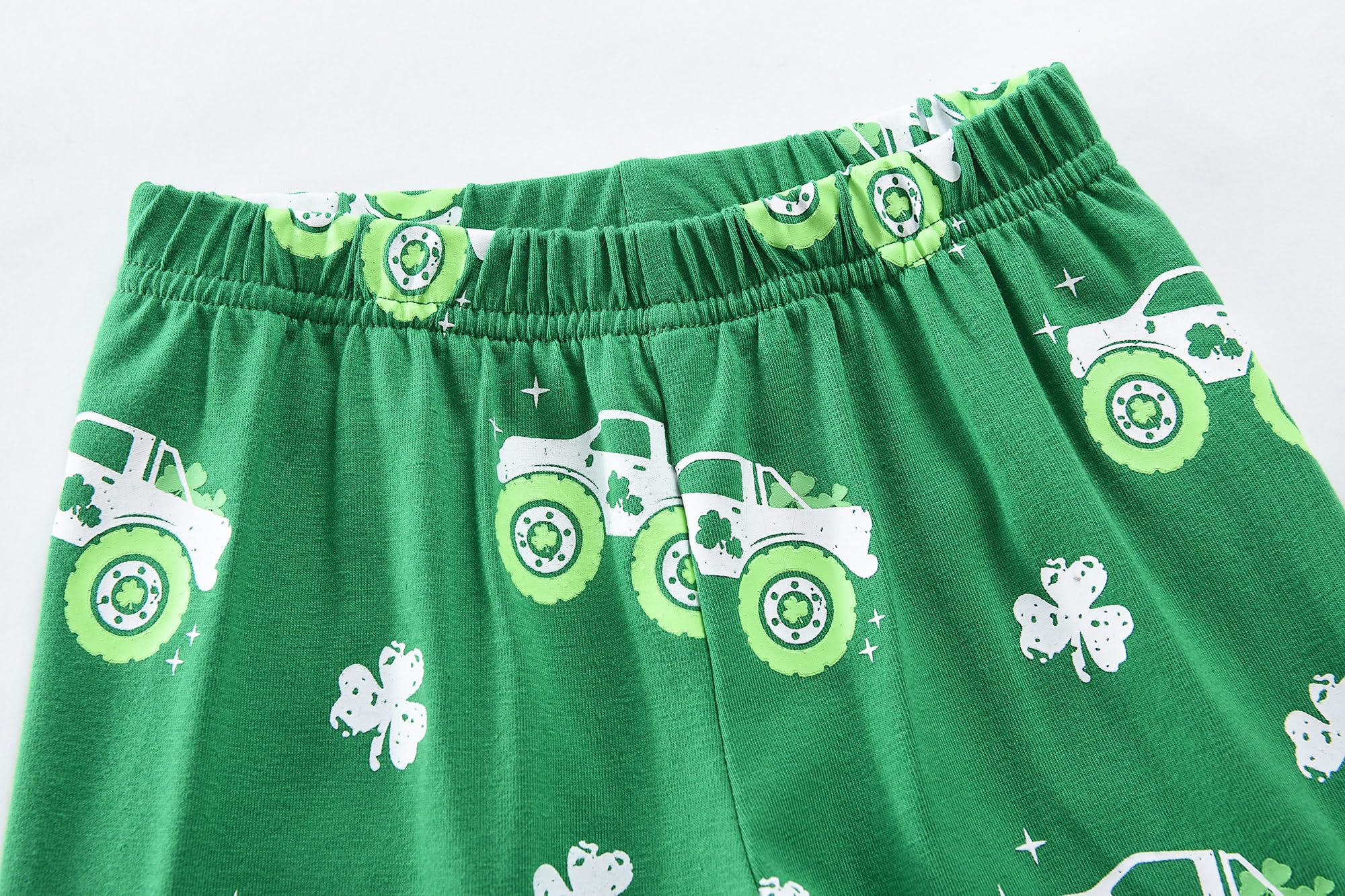 Little Hand Toddler Boys Pajamas Kids Dinosaur Summer PJS Monster Truck Children Excavator Jammies Short Sets 2-7 Years - Image 6