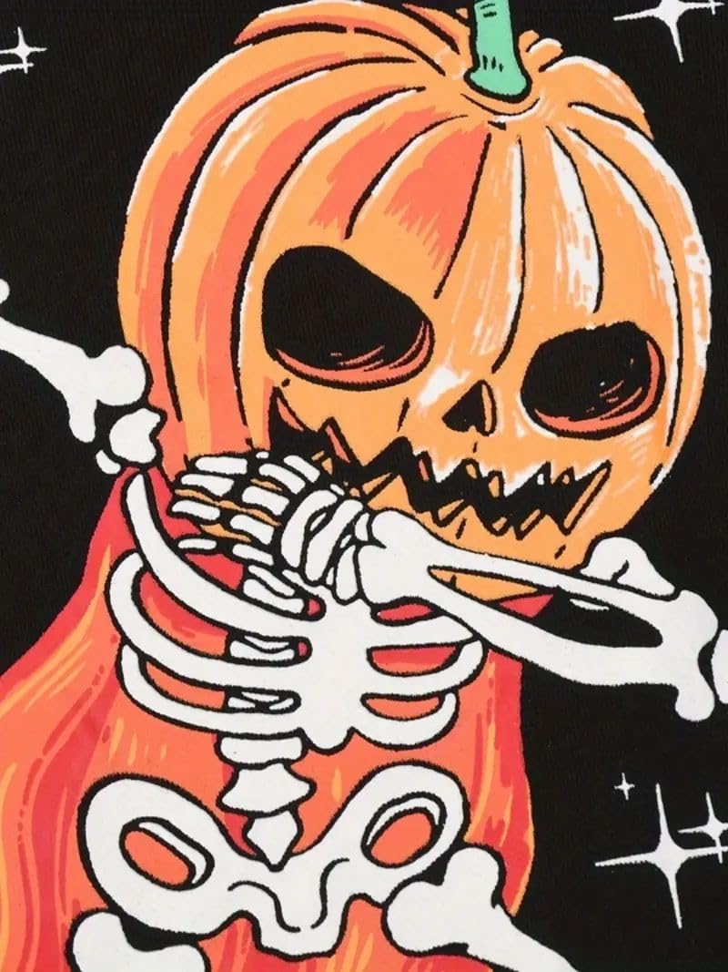 Little Hand Toddler Boys Pajamas Skeleton PJs Glow in The Dark Sleepwear Pant Sets Kids Jammies - Image 5