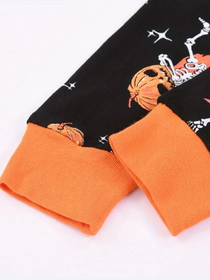 Little Hand Toddler Boys Pajamas Skeleton PJs Glow in The Dark Sleepwear Pant Sets Kids Jammies - Image 7