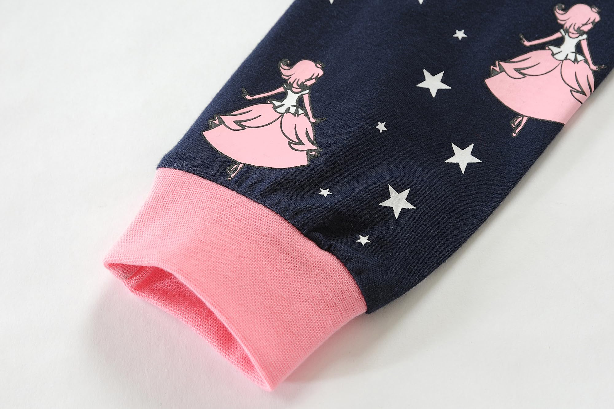 Little Hand Toddler Girls Pajamas Mermaid Cotton Pjs Jammies Fall Winter Long Sleeve Sleepwear Sets for Size 2-7T - Image 6