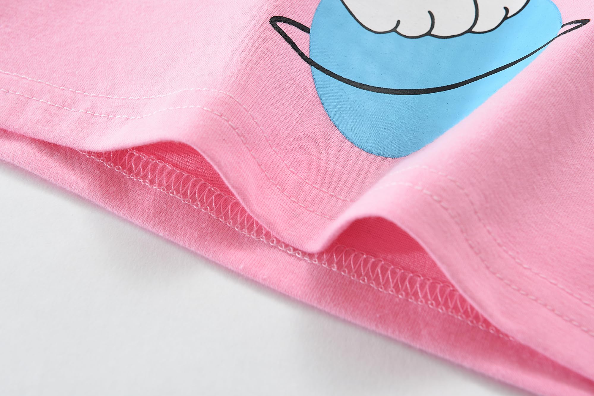 Little Hand Toddler Girls Pajamas Mermaid Cotton Pjs Jammies Fall Winter Long Sleeve Sleepwear Sets for Size 2-7T - Image 4