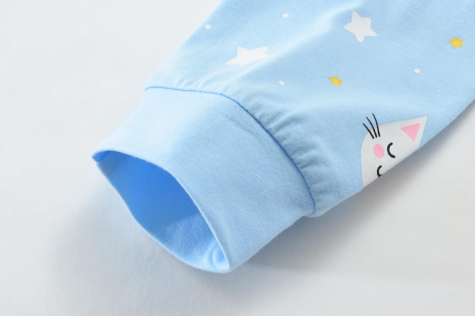 Little Hand Toddler Girls Pajamas Mermaid Cotton Pjs Jammies Fall Winter Long Sleeve Sleepwear Sets for Size 2-7T - Image 6