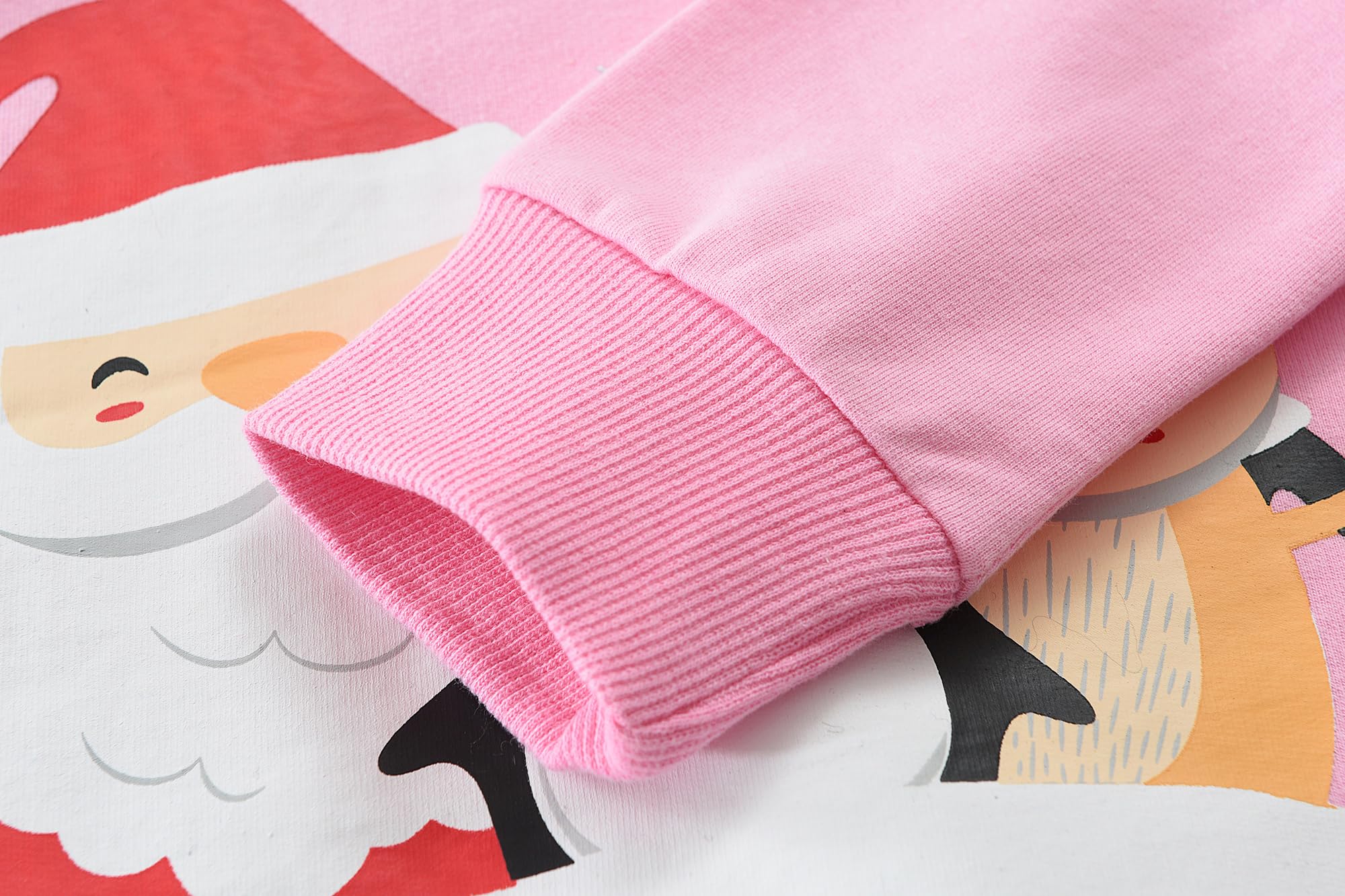 Little Hand Toddler Girls Sweatshirts Crewneck Hoodies Long Sleeve Collage T Shirts Kids Pullover Tops - Image 6