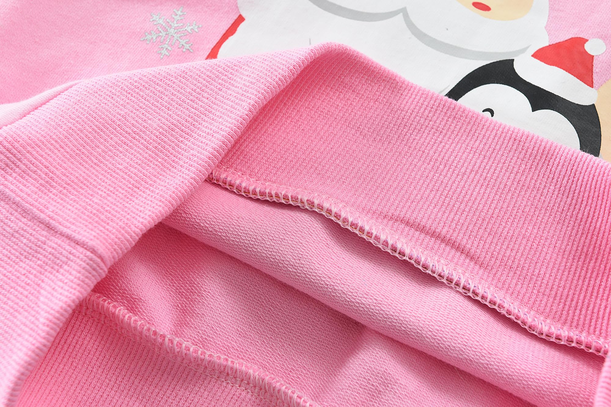 Little Hand Toddler Girls Sweatshirts Crewneck Hoodies Long Sleeve Collage T Shirts Kids Pullover Tops - Image 7