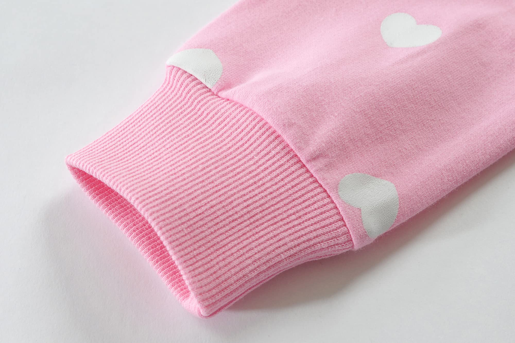 Little Hand Toddler Girls Valentines Sweatshirts Sweet Love Heart Shirt Long Sleeve Dinosaur Kids Pullover Clothes 2-7 Years - Image 6