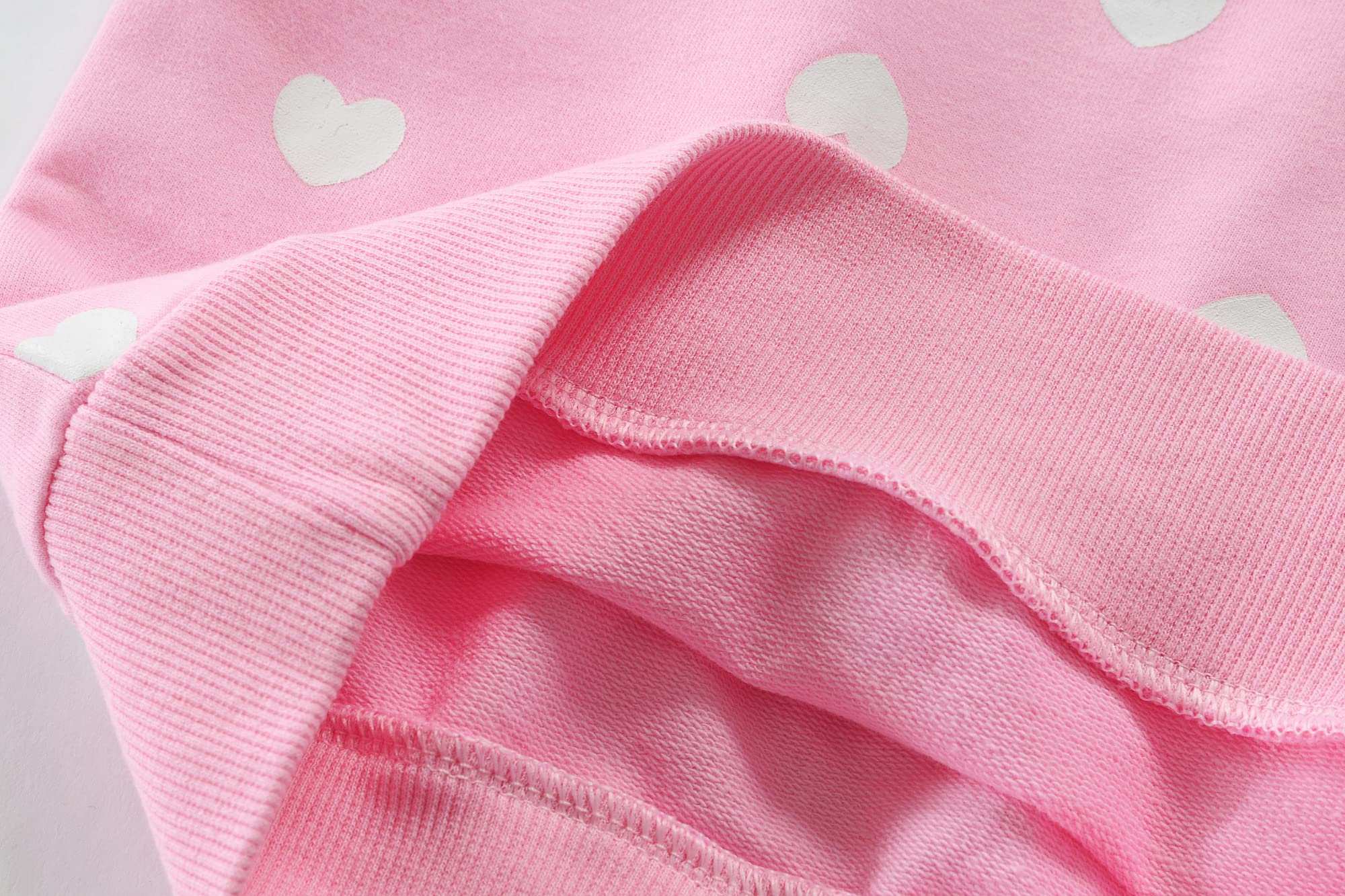 Little Hand Toddler Girls Valentines Sweatshirts Sweet Love Heart Shirt Long Sleeve Dinosaur Kids Pullover Clothes 2-7 Years - Image 7